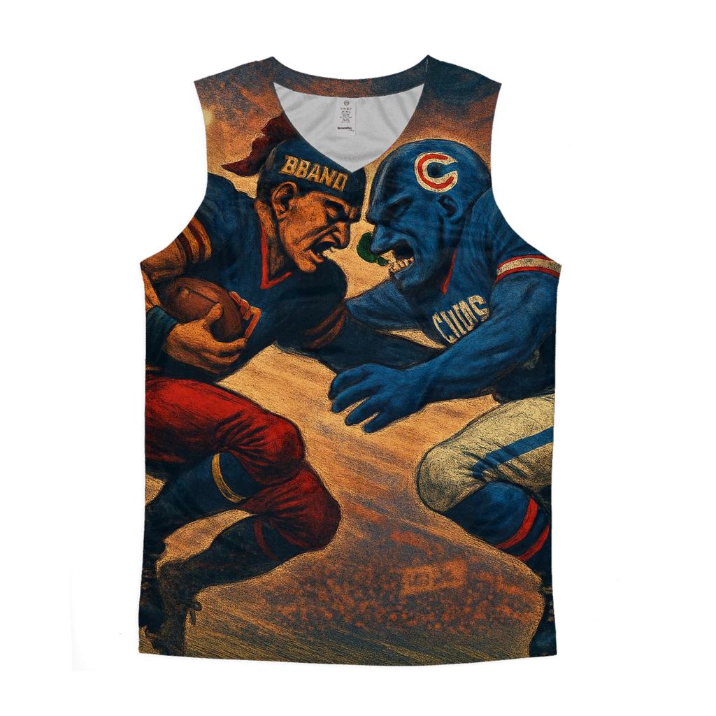 Stadium Clash At Dusk cotton sleeveless tops