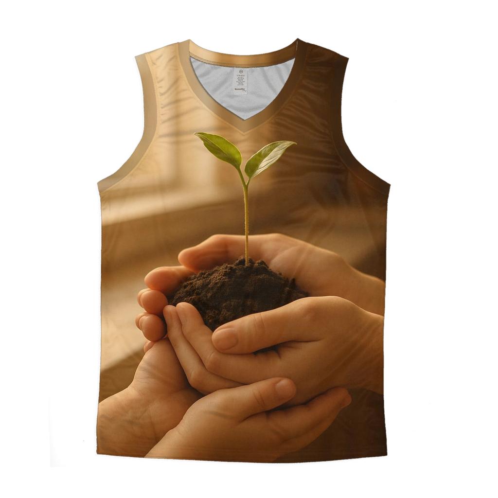 Hands That Build Tomorrow stylish racerback tanks