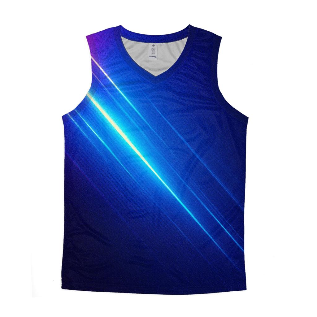 Neon Afterglow trendy fitted tank tops