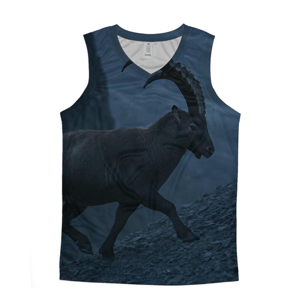 Highland Grazers — Alpine Ibex designer workout tanks