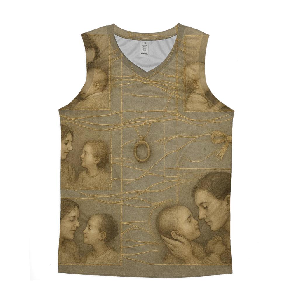 Unseen Threads graphic print tank tops