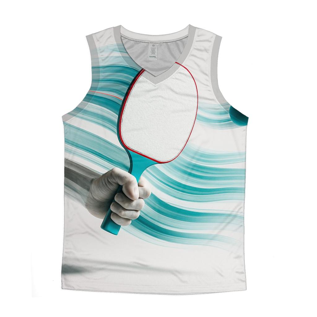 Table Tennis Motion Study cotton sleeveless tops