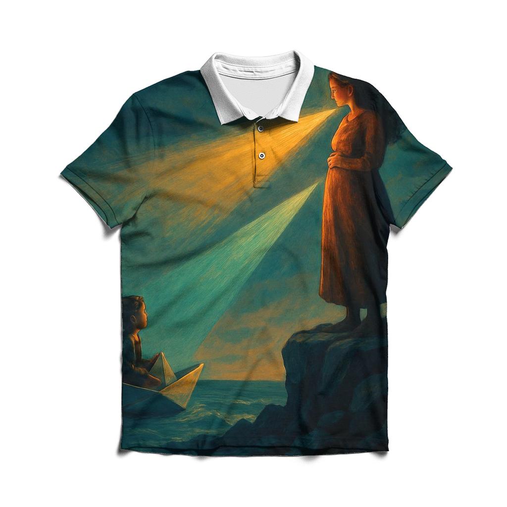 The Silent Lighthouse stylish collar polo tees