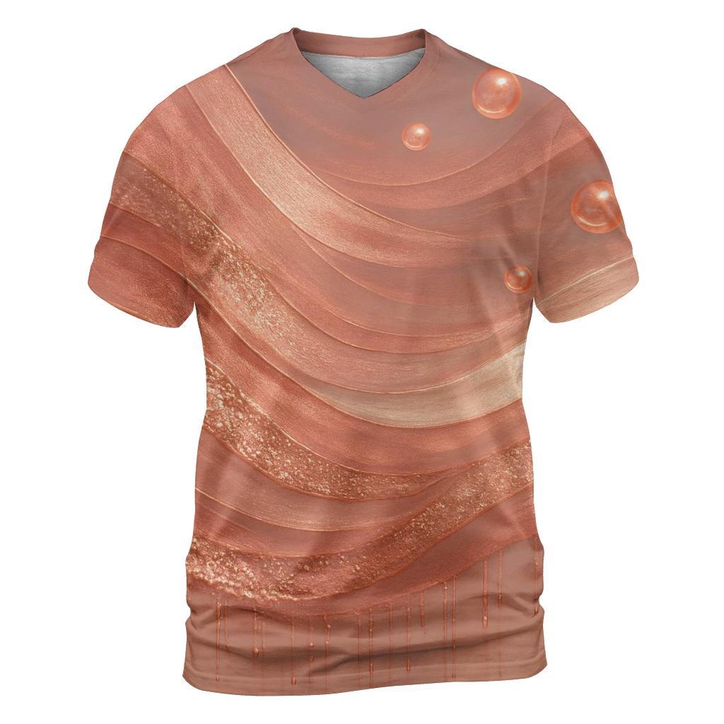 Rose Gold Riptide custom all-over print shirts