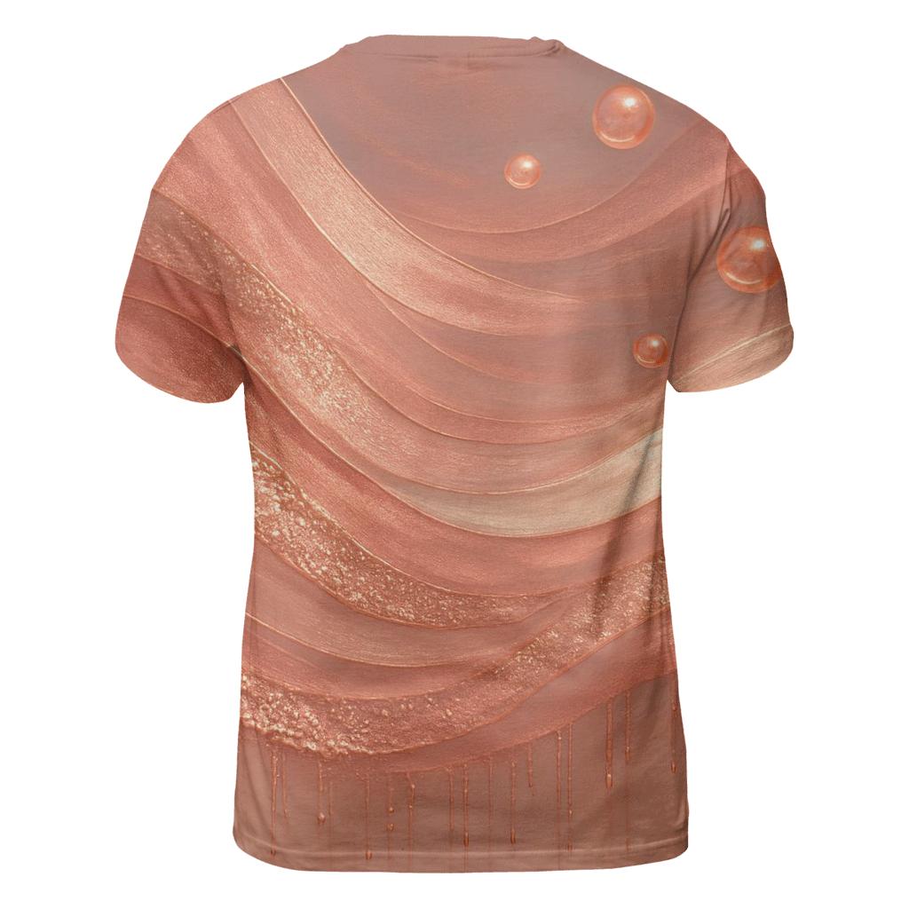 Rose Gold Riptide custom all-over print shirts