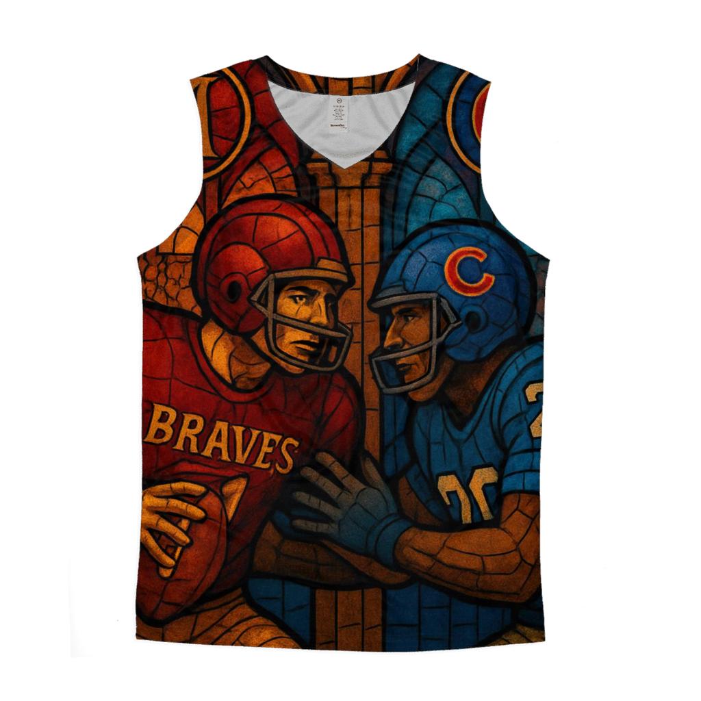 Historic Rivalry Mosaic sports performance tank tops