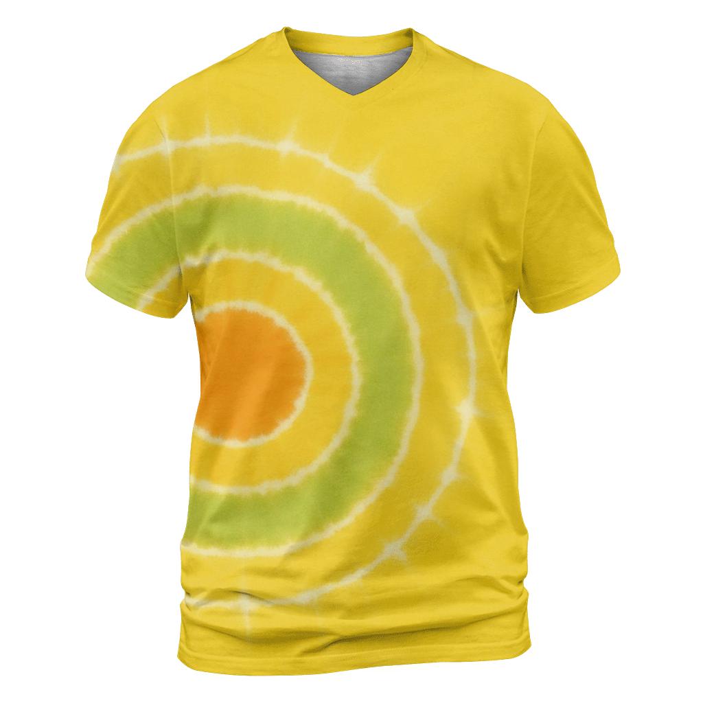 Citrus Bullseye Offset trendy printed shirt styles