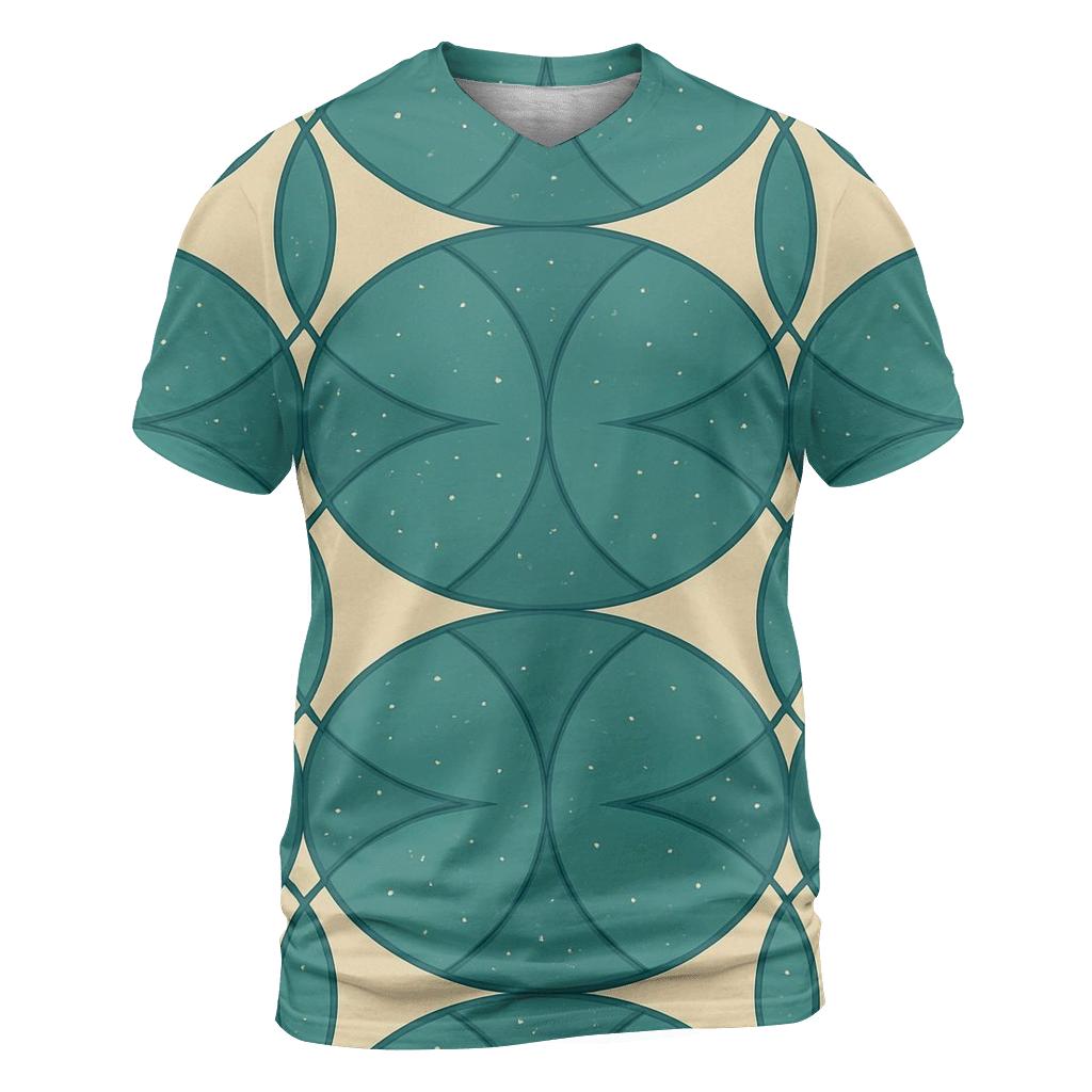 Gravitational Lens Arc Grid statement graphic shirts