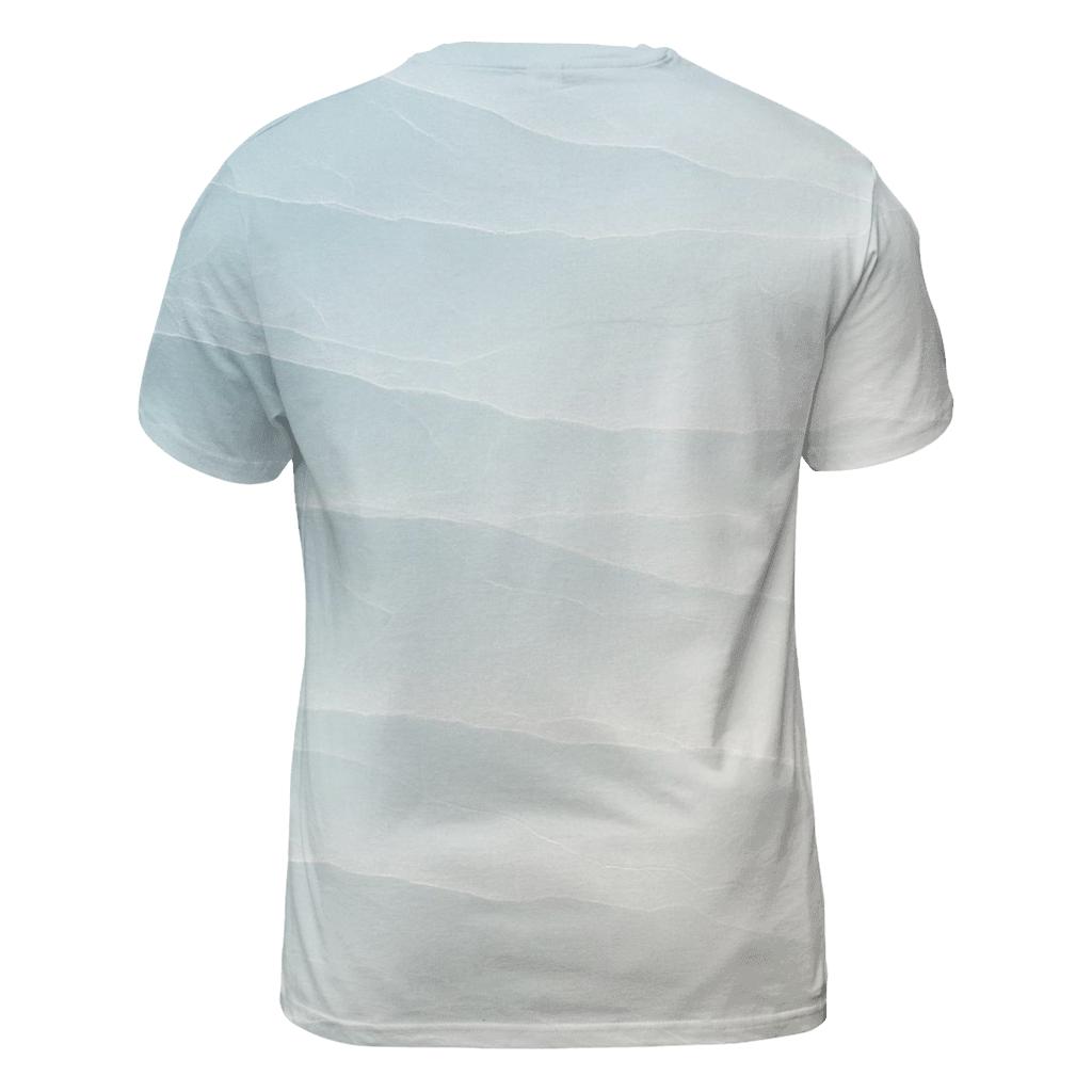Glacier Veil creative print fashion shirts
