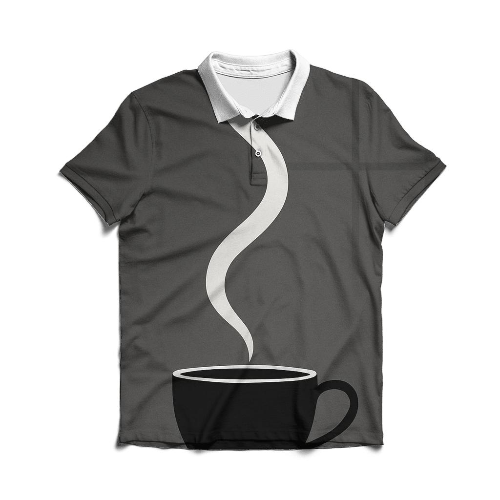 Steam Spiral Silhouette designer slim fit polos