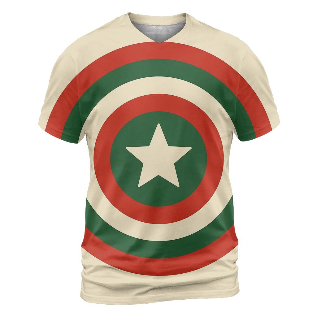 Concentric Ornament Rings unique graphic print tees