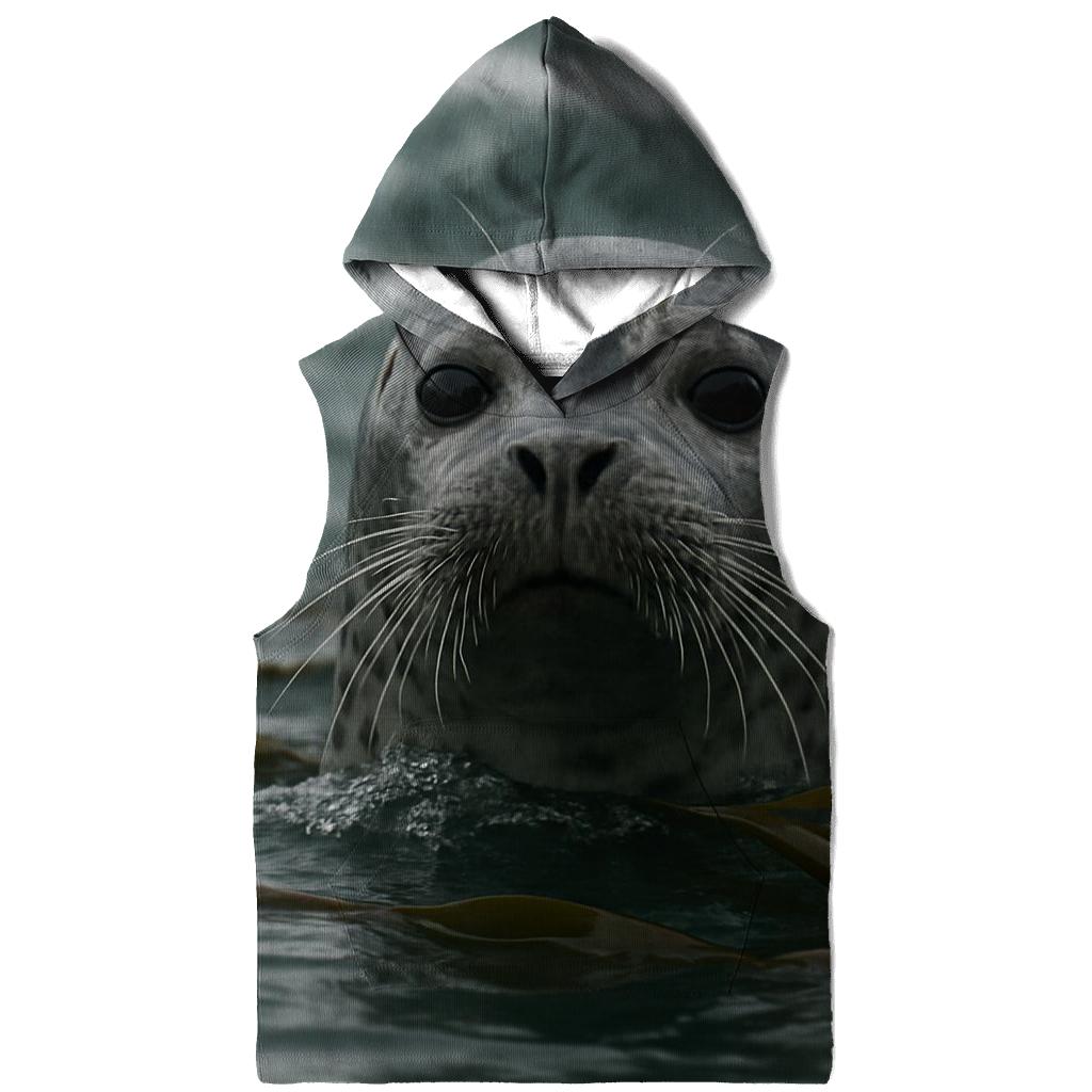 Kelp Cutwater — Harbor Seal printed hoodies