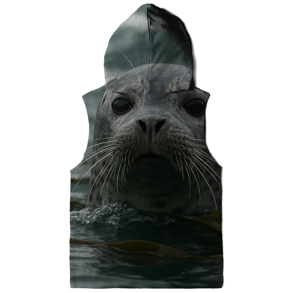 Kelp Cutwater — Harbor Seal printed hoodies