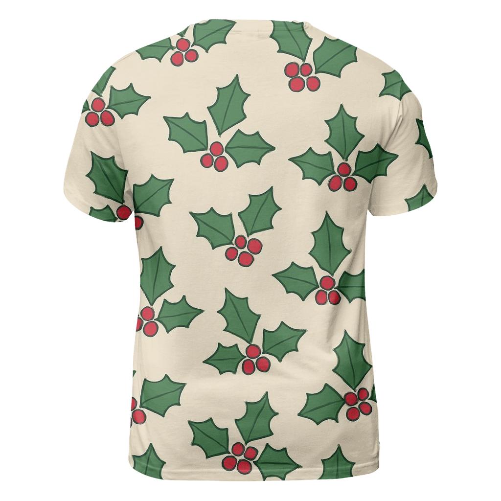 Minimal Holly Lattice trendy printed shirt styles