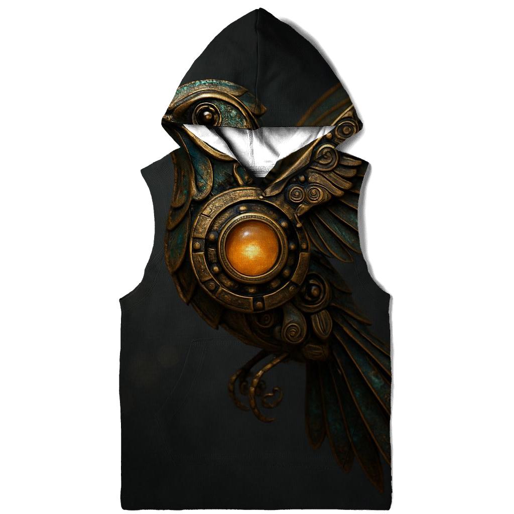 Mechanical Hummingbird printed hoodies