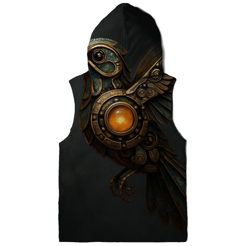 Mechanical Hummingbird printed hoodies