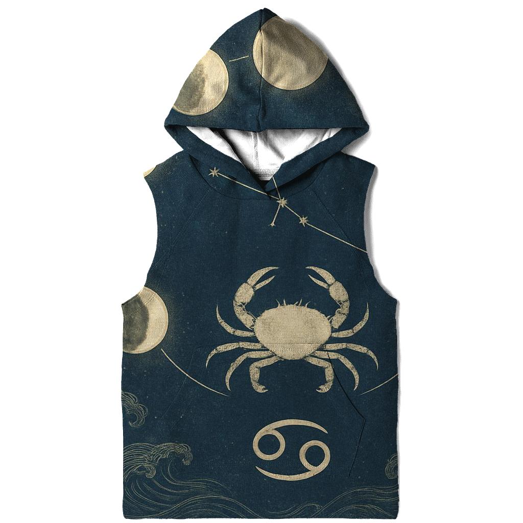 Cancer Moon Phase Cycle designer hoodies