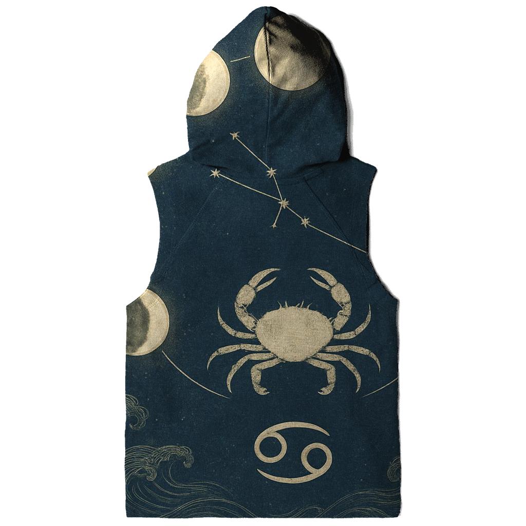 Cancer Moon Phase Cycle designer hoodies