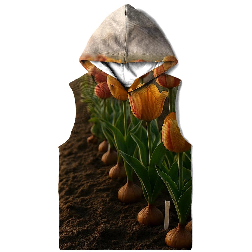 Heirloom Tulip Field Record lightweight hoodies