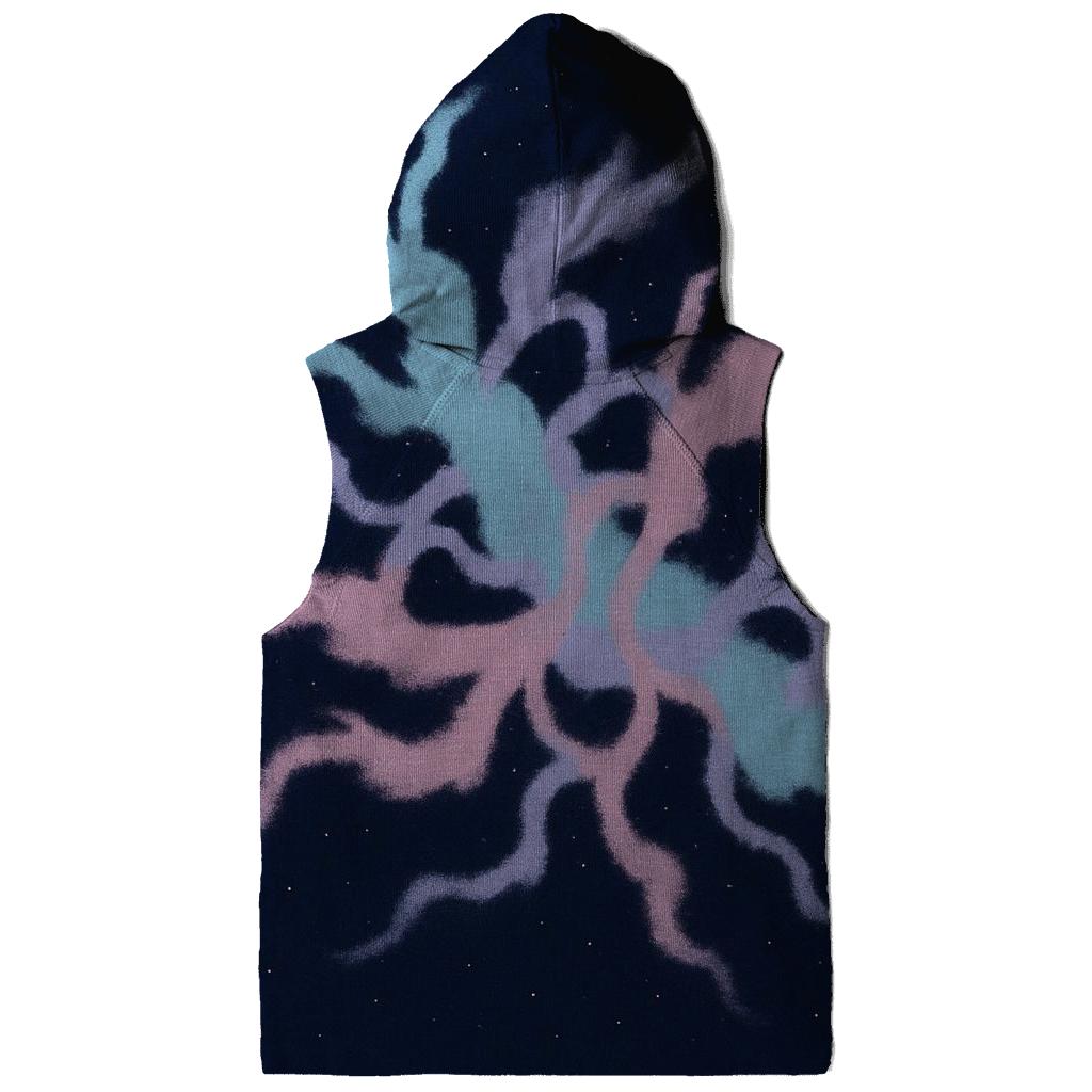 Nebula Filament Bouquet embroidered hoodies
