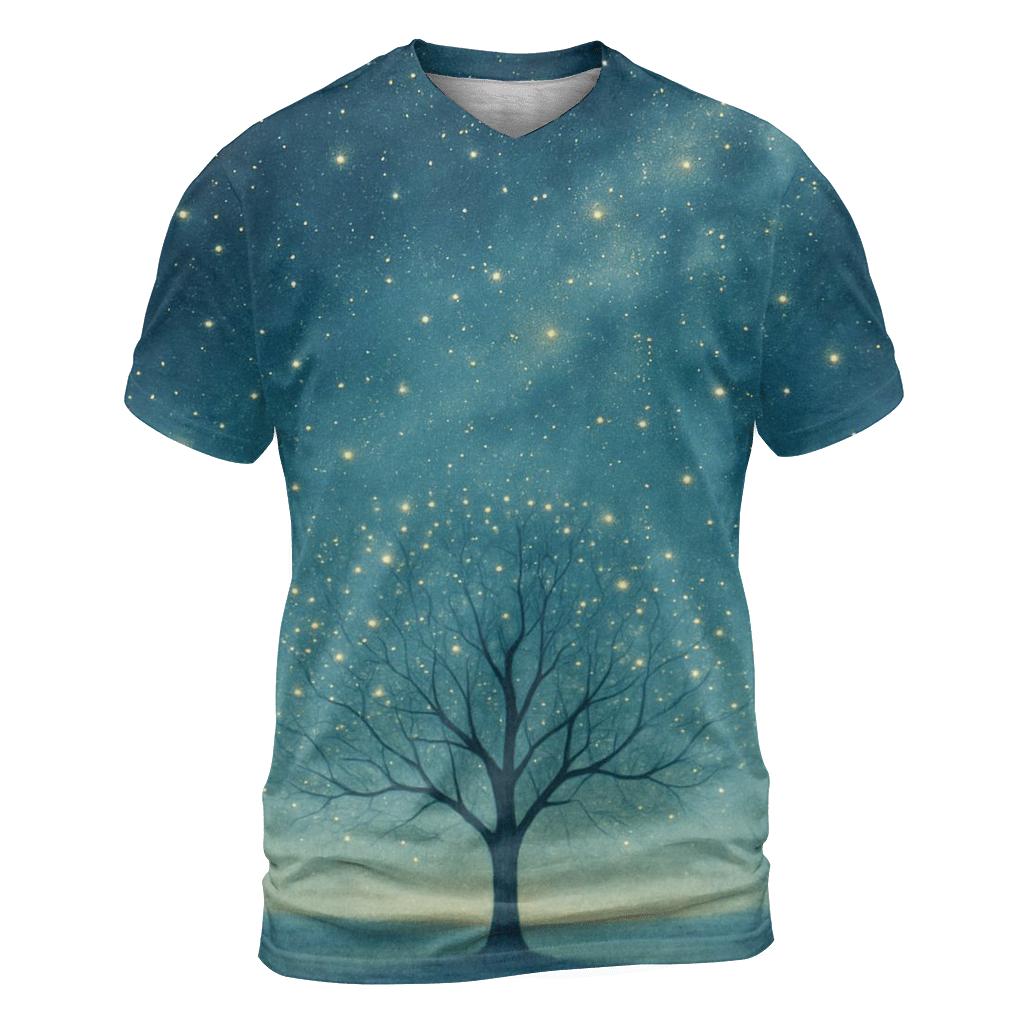 Celestial Garden custom all-over print shirts