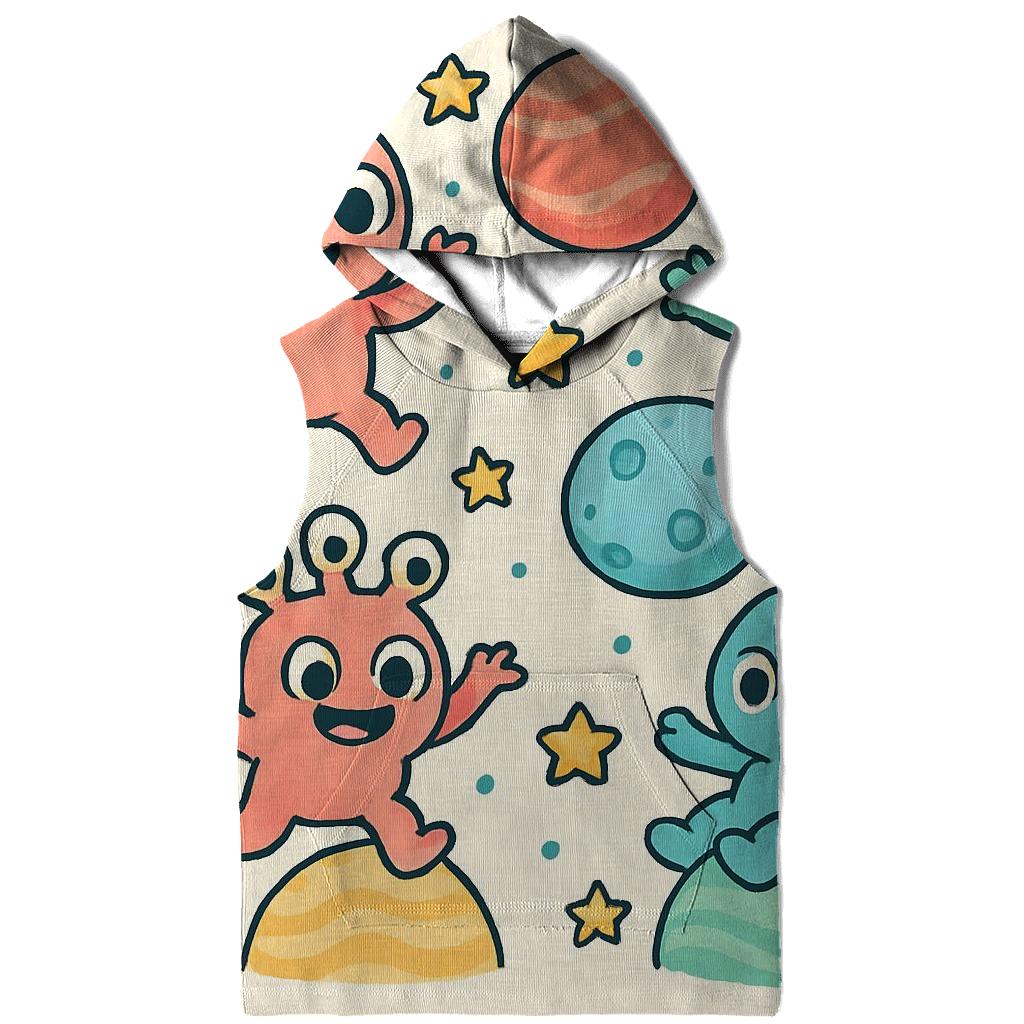 Playful Space Critters hoodie trends
