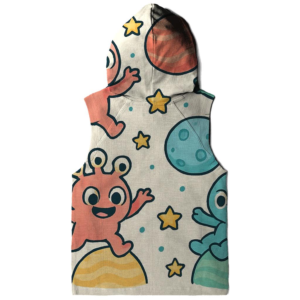 Playful Space Critters hoodie trends