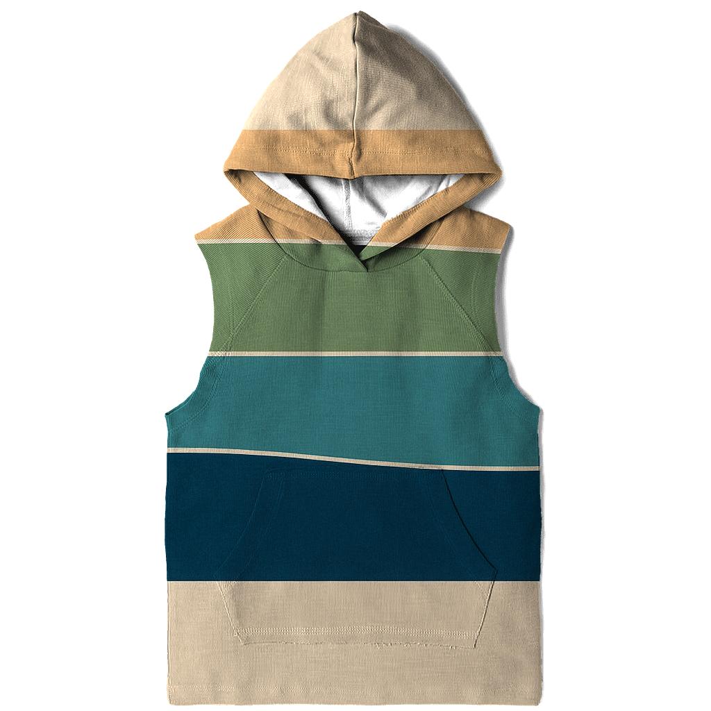 Ring-Plane Horizon printed hoodies