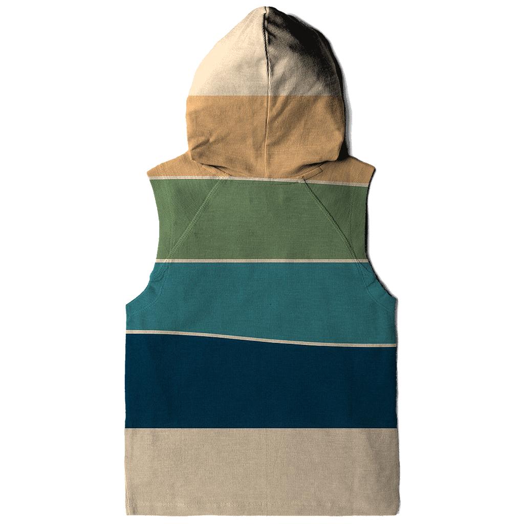 Ring-Plane Horizon printed hoodies