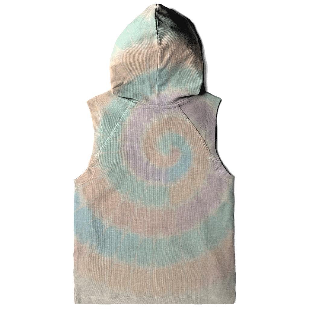 Spiral Speckle Pastel lightweight hoodies