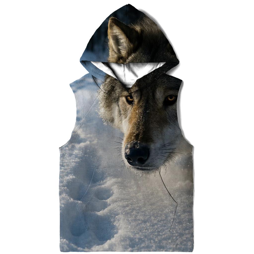 Snow Trail Tracking Study custom hoodies