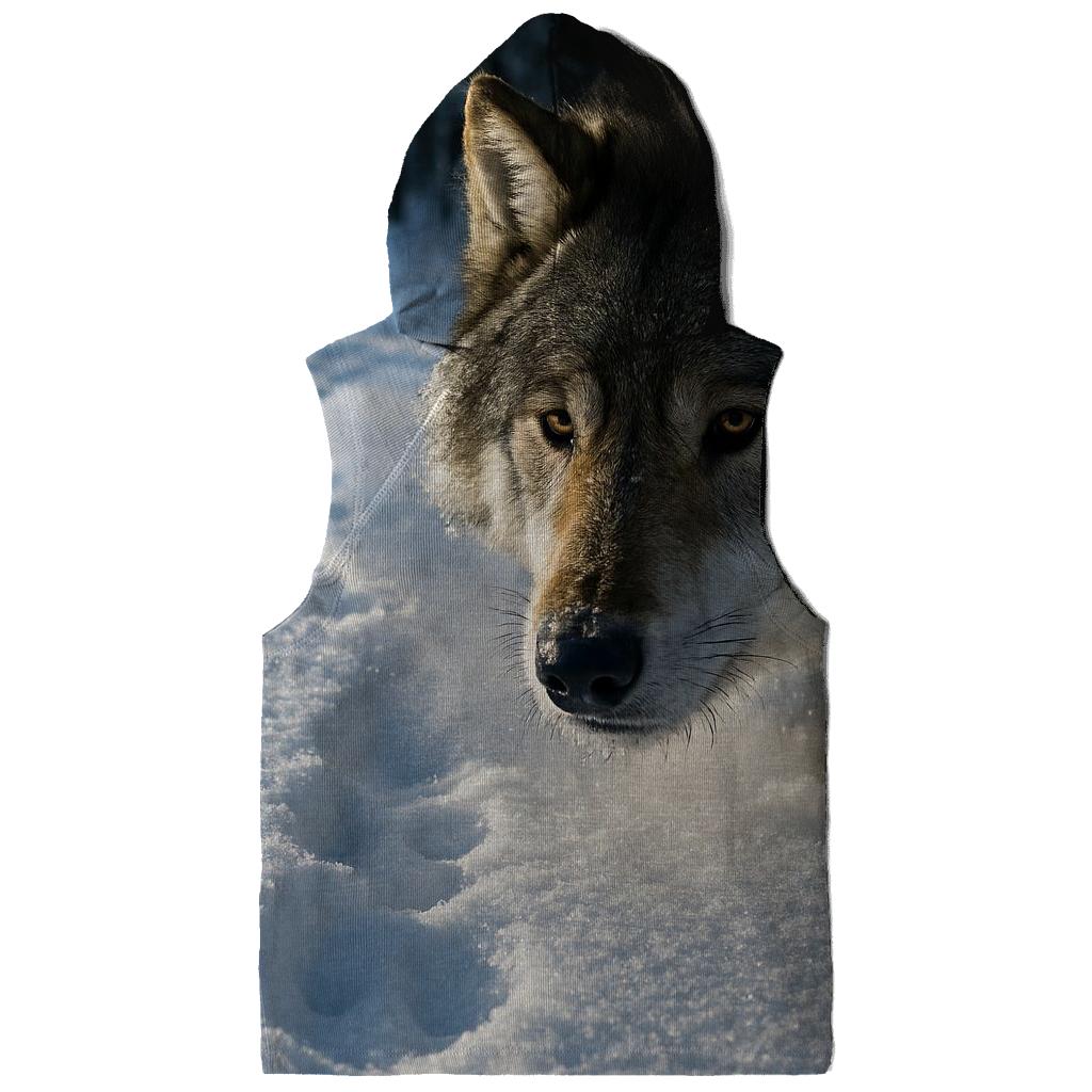 Snow Trail Tracking Study custom hoodies