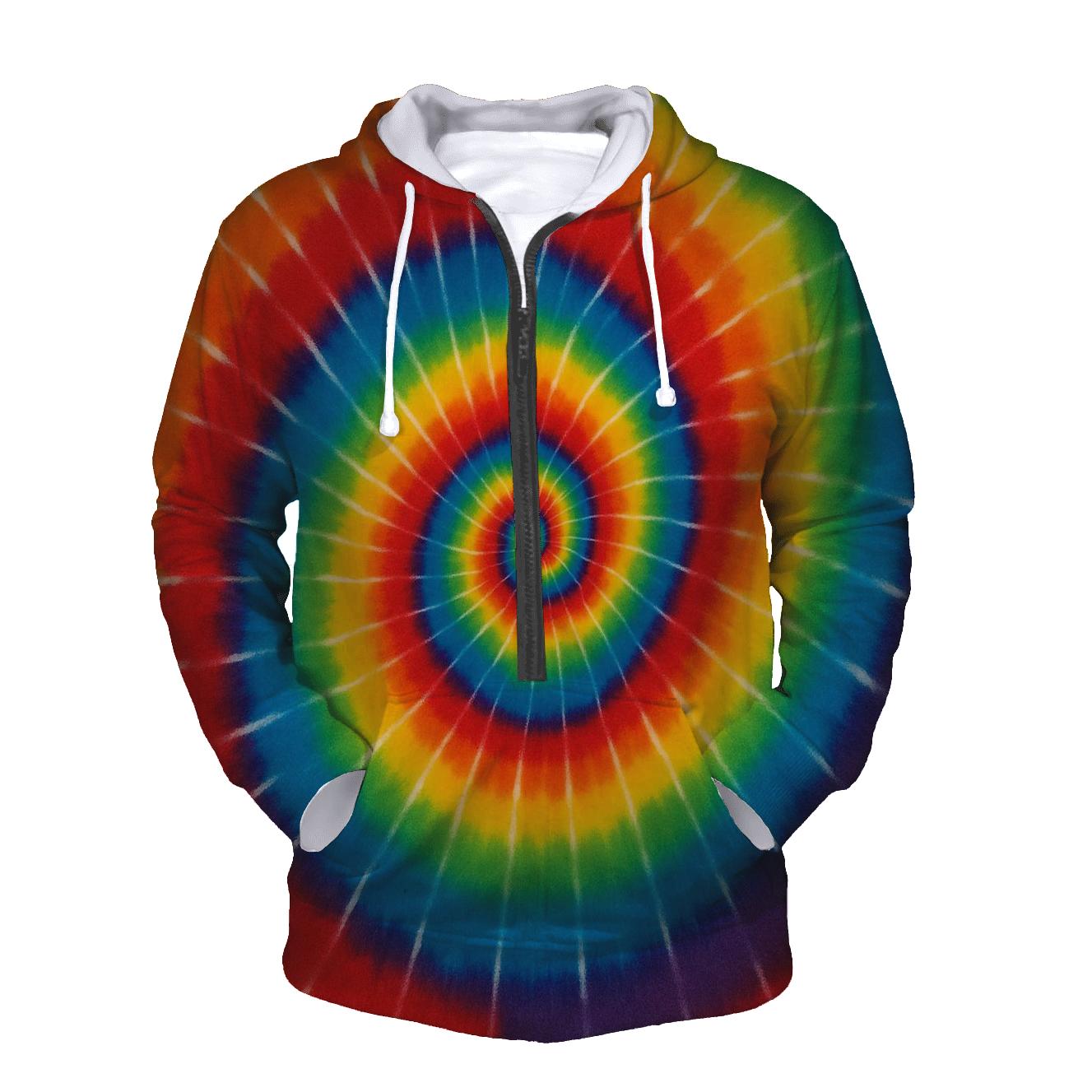 Rainbow Spiral Classic hoodie designs