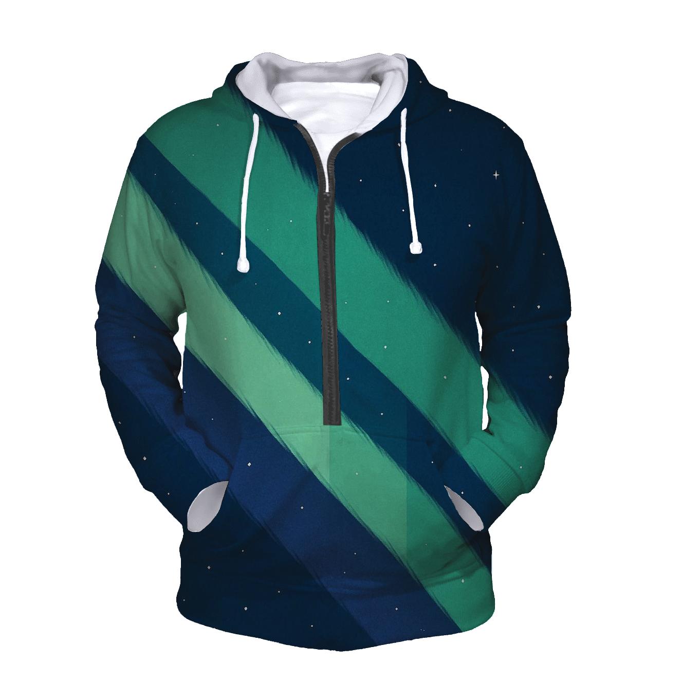 Aurora Curtain Drift designer hoodies