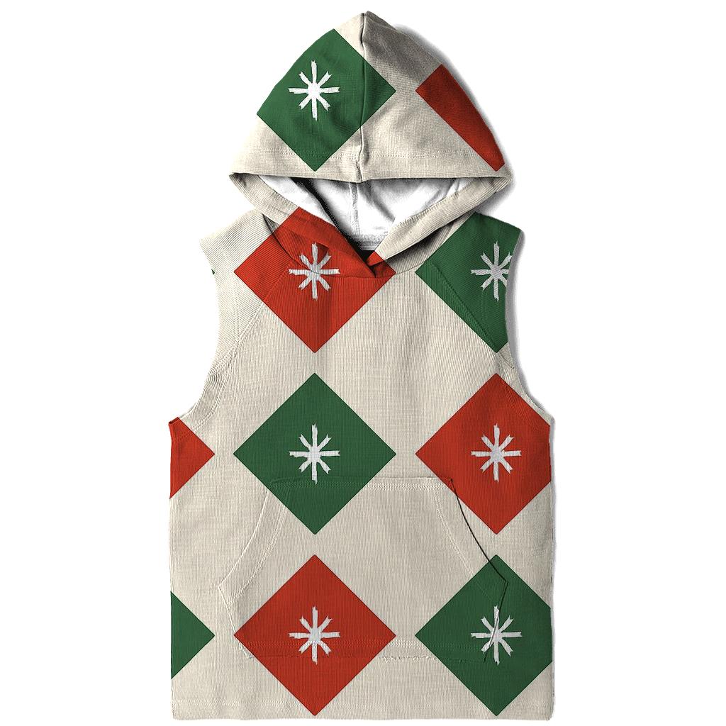 Diamond Snowflake Matrix graphic hoodies