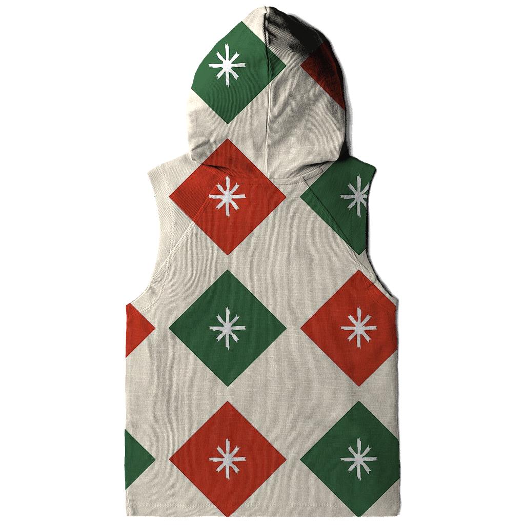 Diamond Snowflake Matrix graphic hoodies