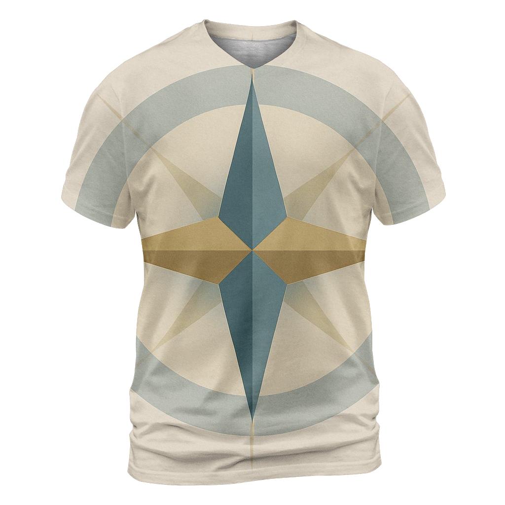 Inner Compass statement graphic shirts