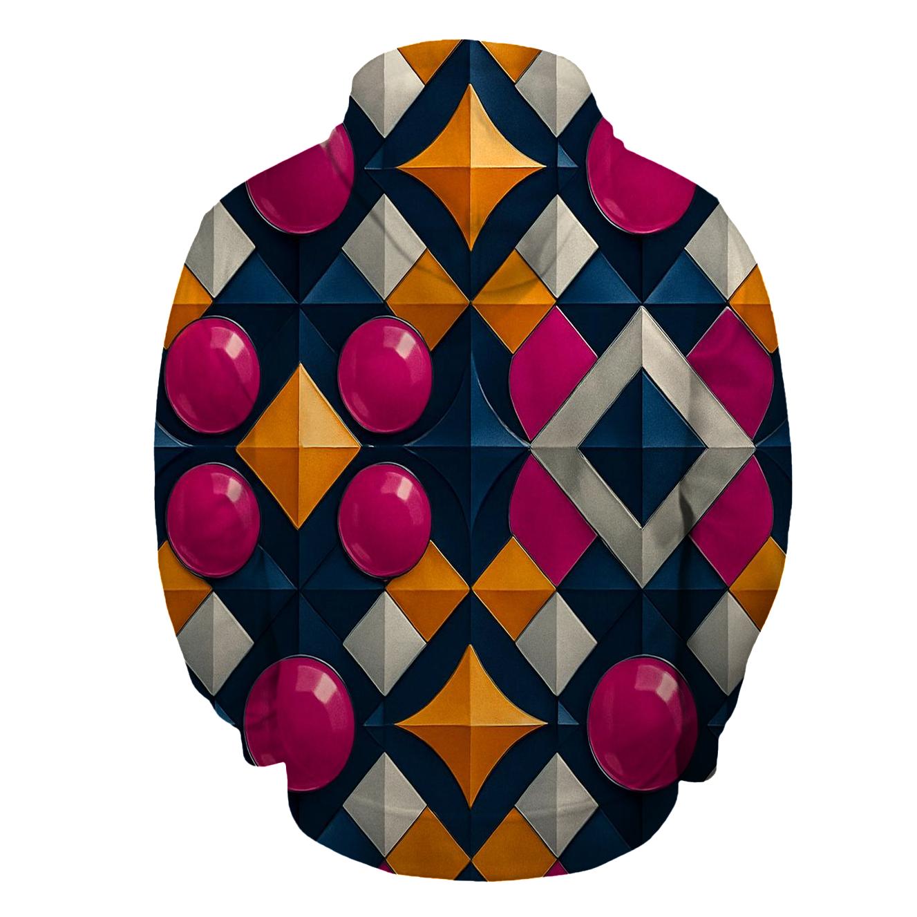 Cosmic Disco Geometry hoodie trends