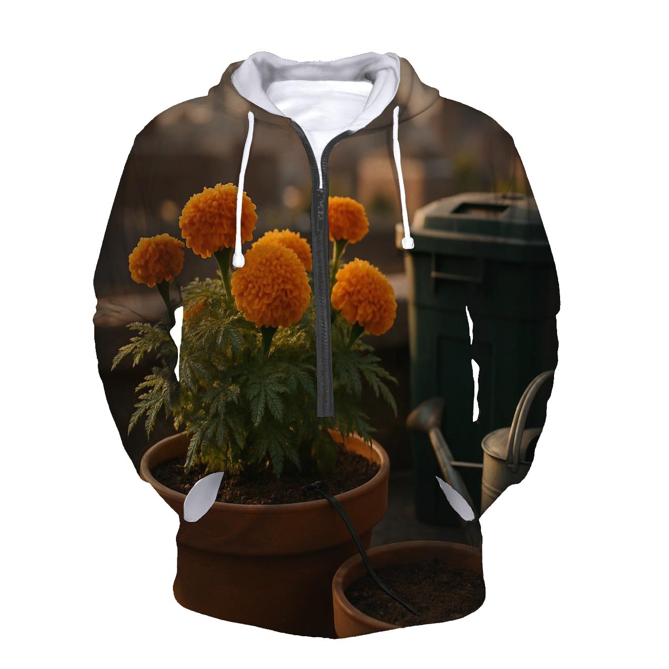 Urban Roof Garden Marigold Patch hoodie trends