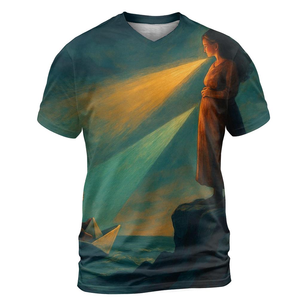 The Silent Lighthouse statement graphic shirts