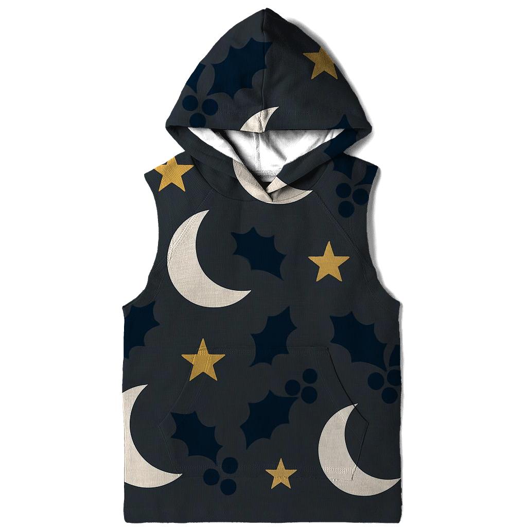 Abstract Noel Night Sky printed hoodies