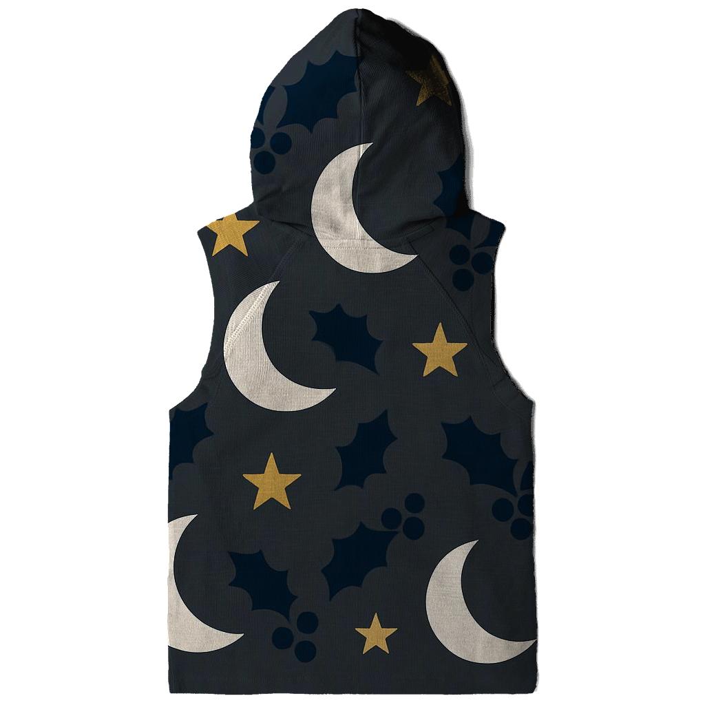 Abstract Noel Night Sky printed hoodies
