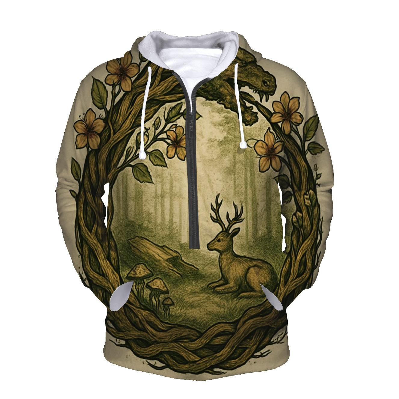 Forest Ring Of Renewal premium hoodies