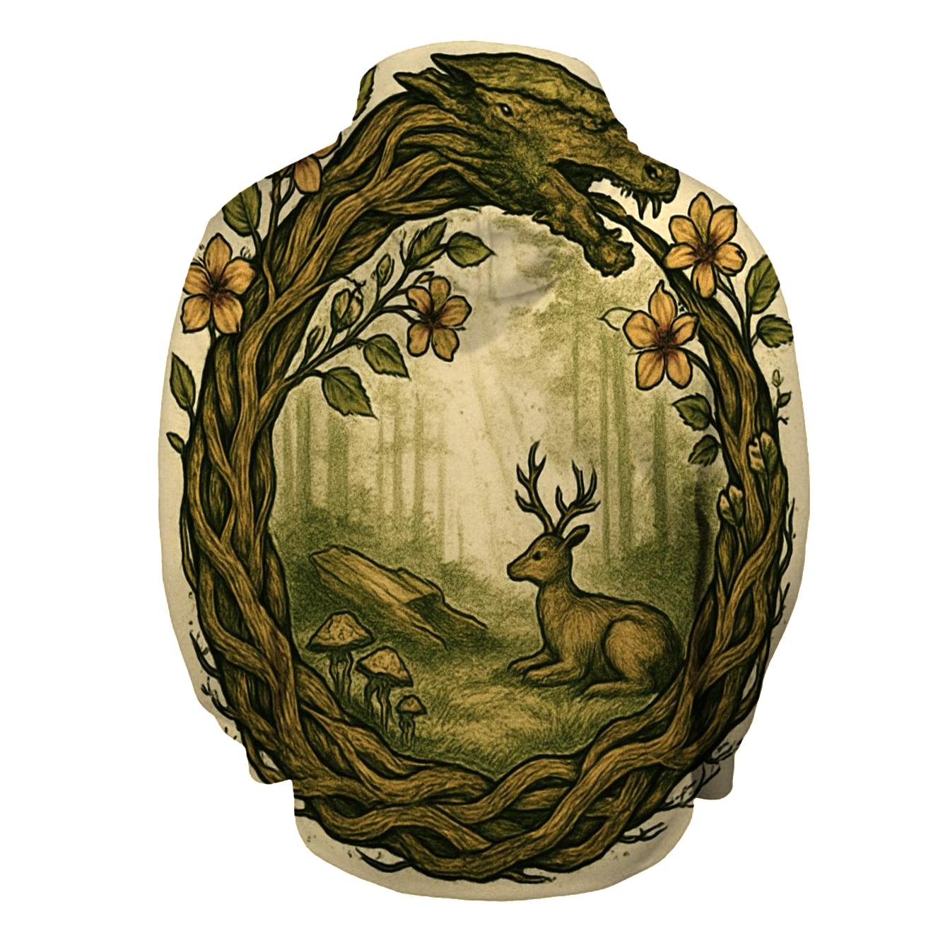 Forest Ring Of Renewal premium hoodies