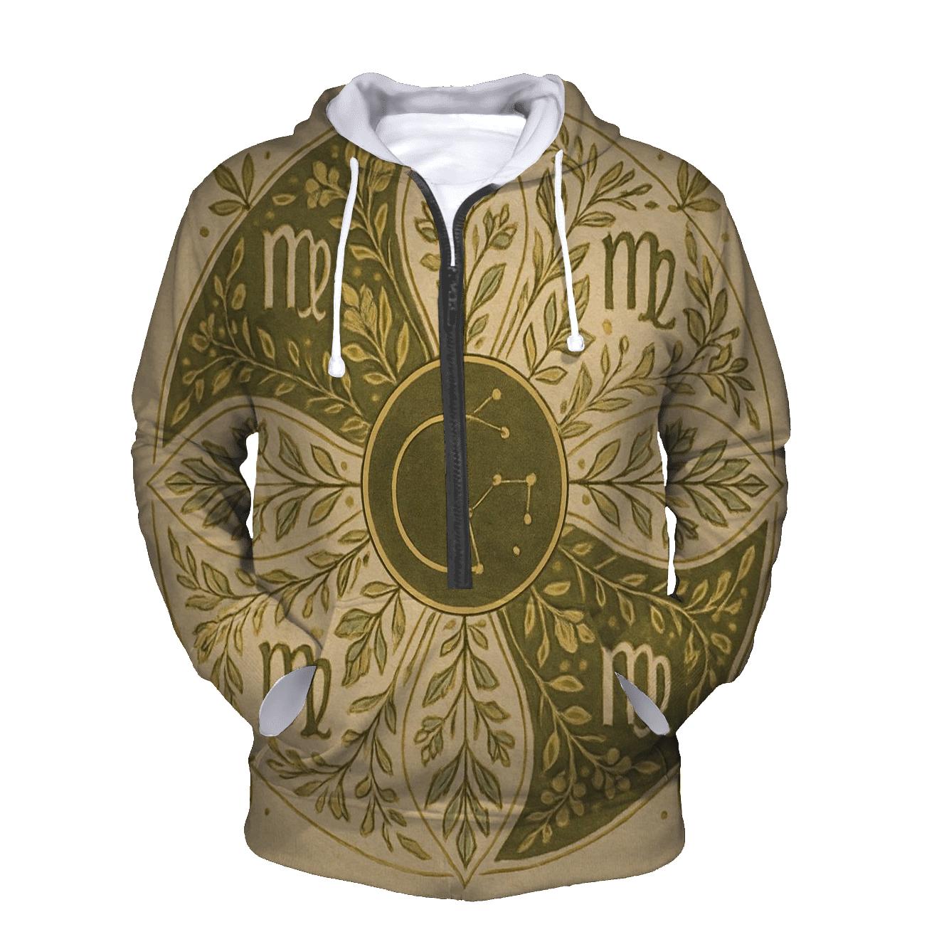 Virgo Earth Mandala Pattern hoodie trends
