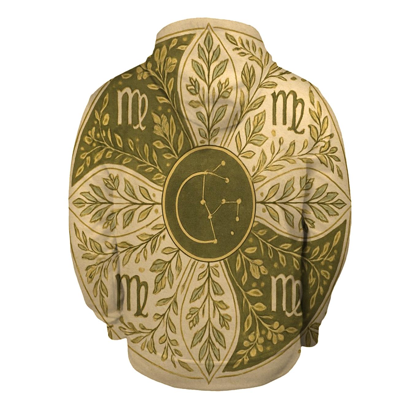 Virgo Earth Mandala Pattern hoodie trends