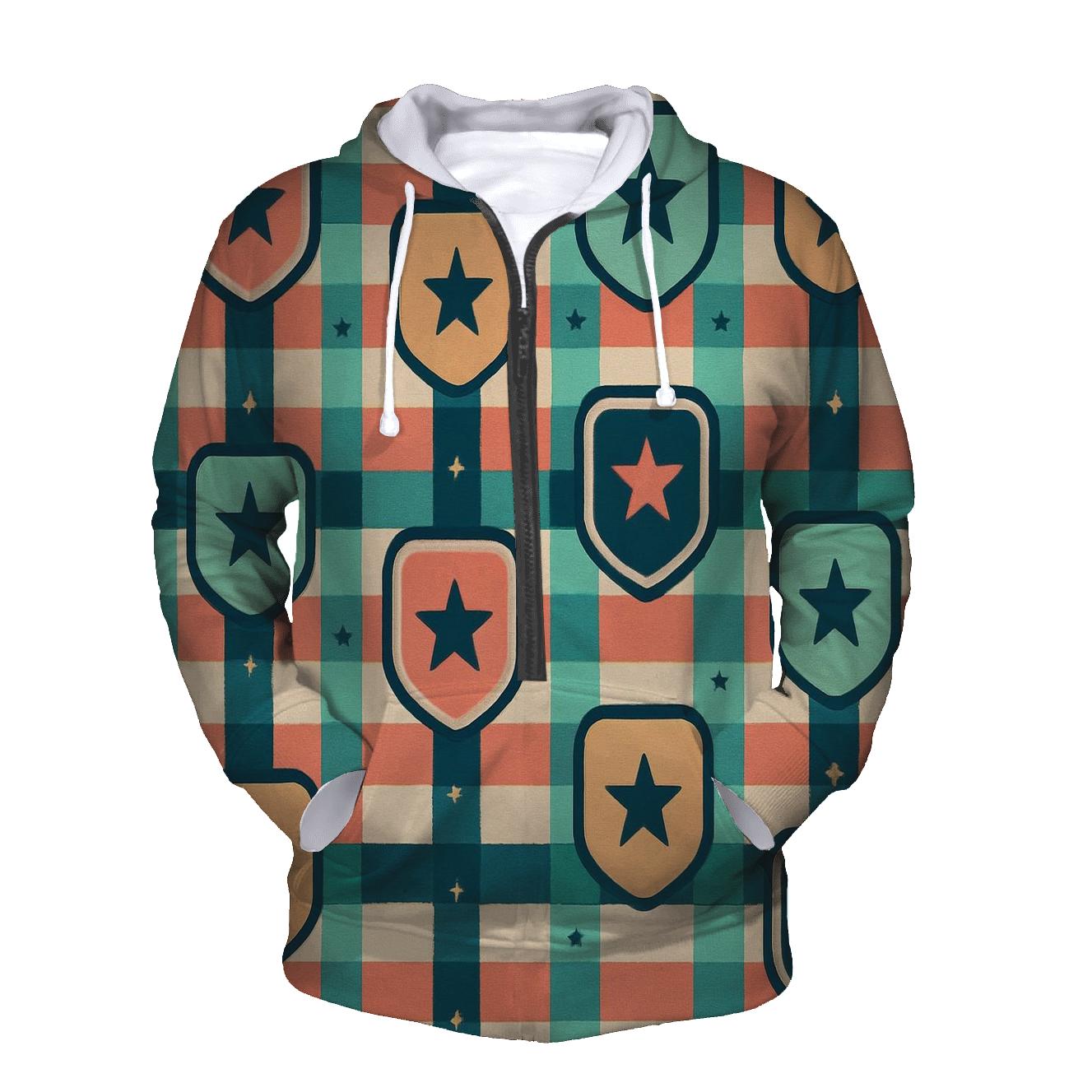 Mod Roller Skate Plaid hoodie trends