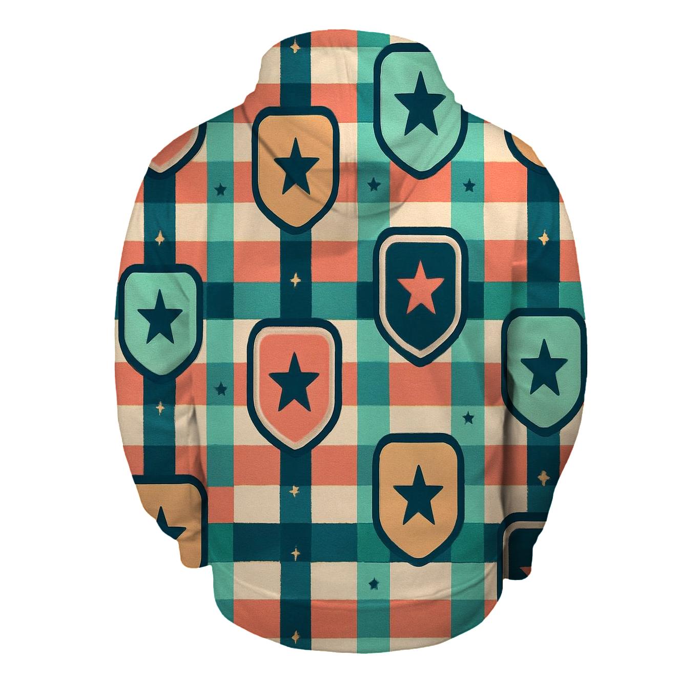 Mod Roller Skate Plaid hoodie trends