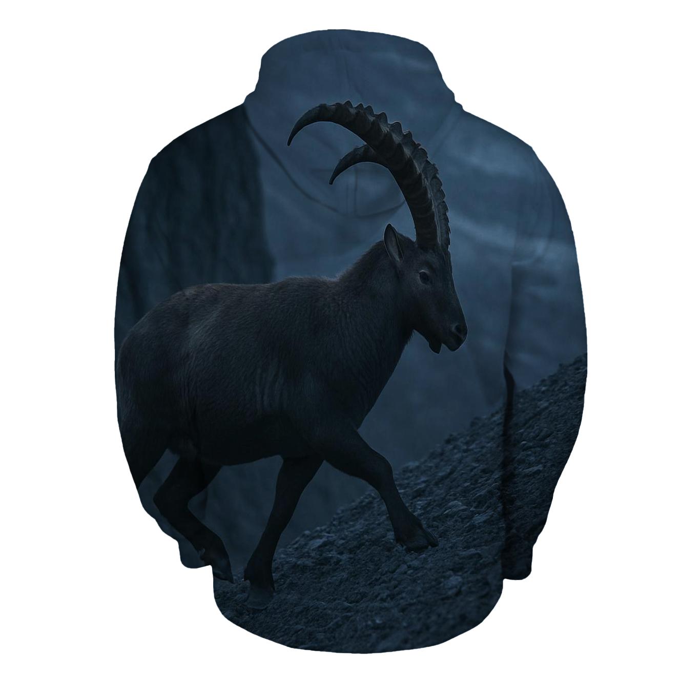 Highland Grazers — Alpine Ibex hoodie styles