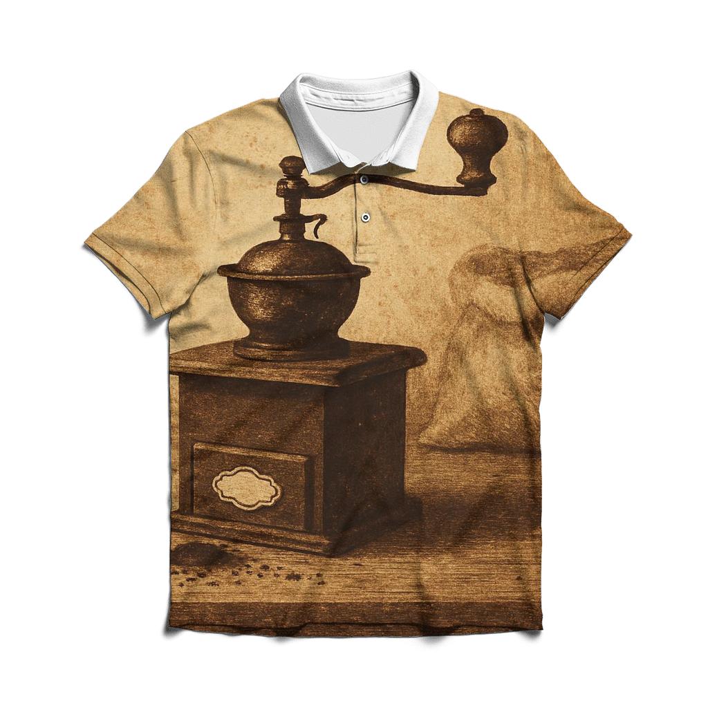 Vintage Mill Shadow personalized polo shirts